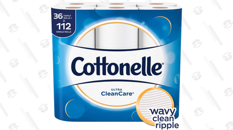 Cottonelle Ultra CleanCare 36 Family Rolls | $18 | Amazon | Clip the 20% coupon
